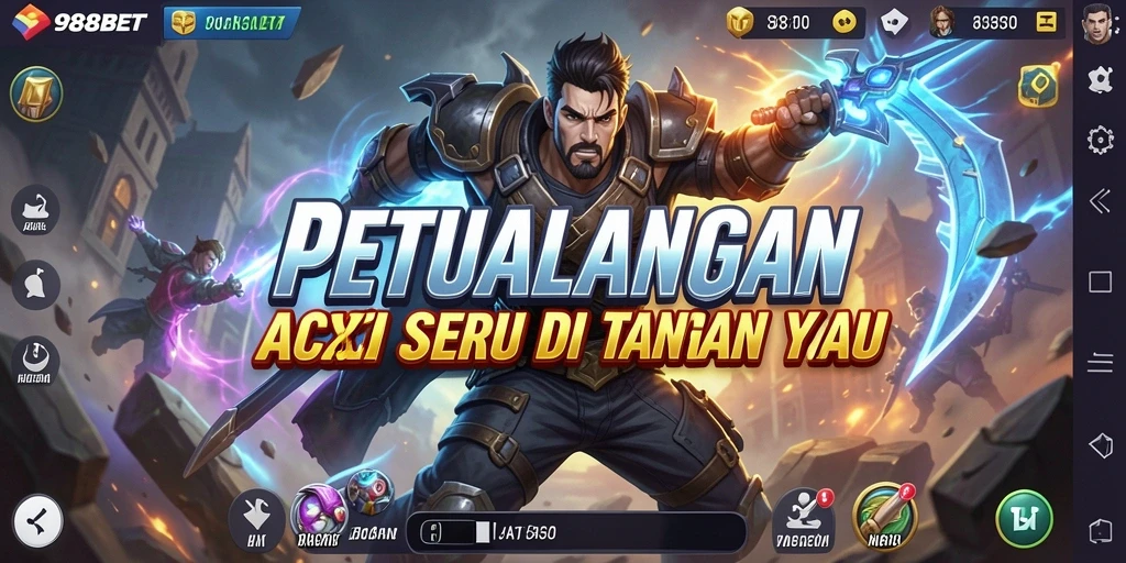 Tampilan gameplay seru di 988BET dengan aksi mendebarkan.