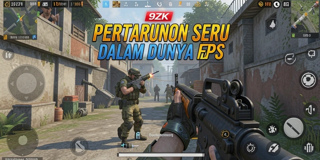 Tampilan gameplay intens dari 9ZK dalam momen pertempuran.