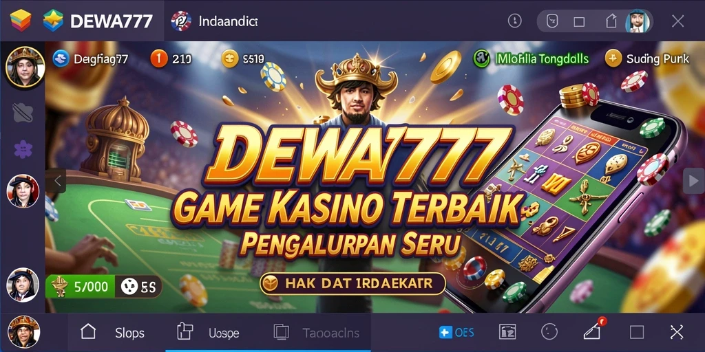 Tampilan gameplay DEWA777 yang seru dan interaktif.