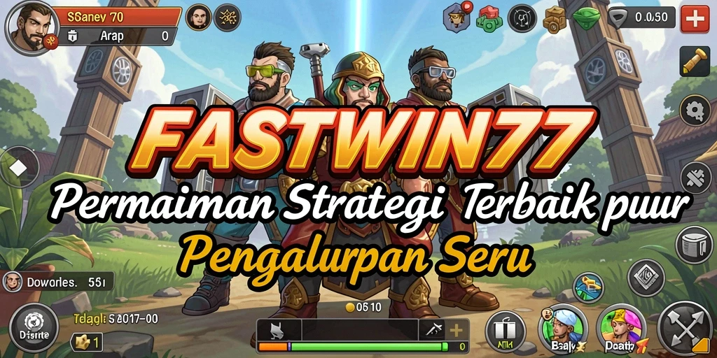 Tampilan gameplay FASTWIN77 yang menegangkan dan penuh strategi.
