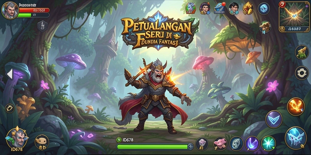 Gameplay petualangan seru di ID678 dengan grafis menawan.