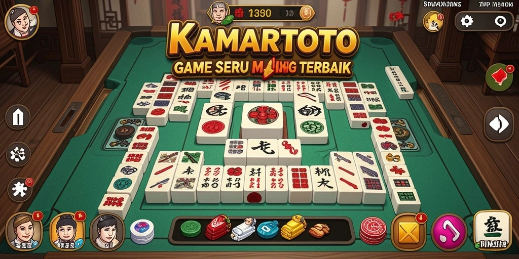 Gameplay seru KAMARTOTO dengan grafis Mahjong yang menakjubkan.