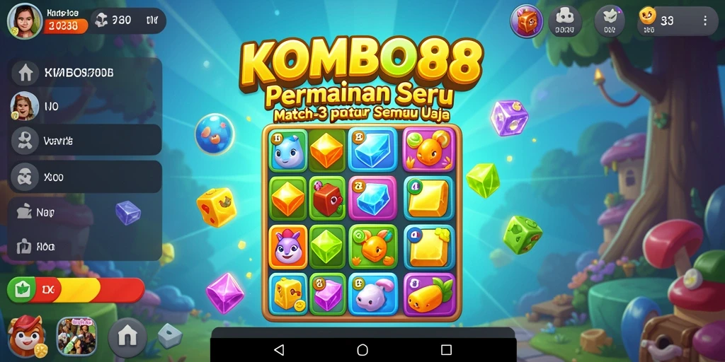 Gameplay seru dan penuh warna di KOMBO88.