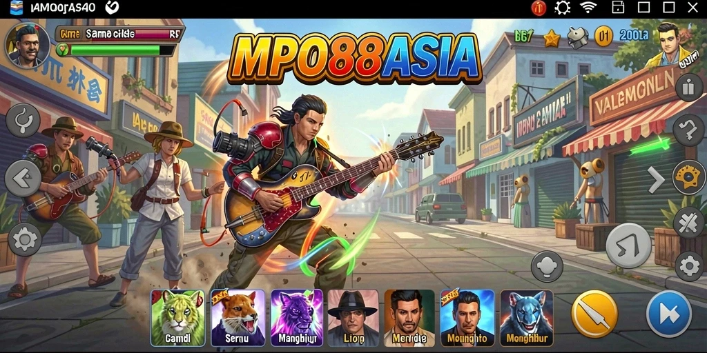 Tampilan gameplay MPO88ASIA yang menarik dan penuh warna.