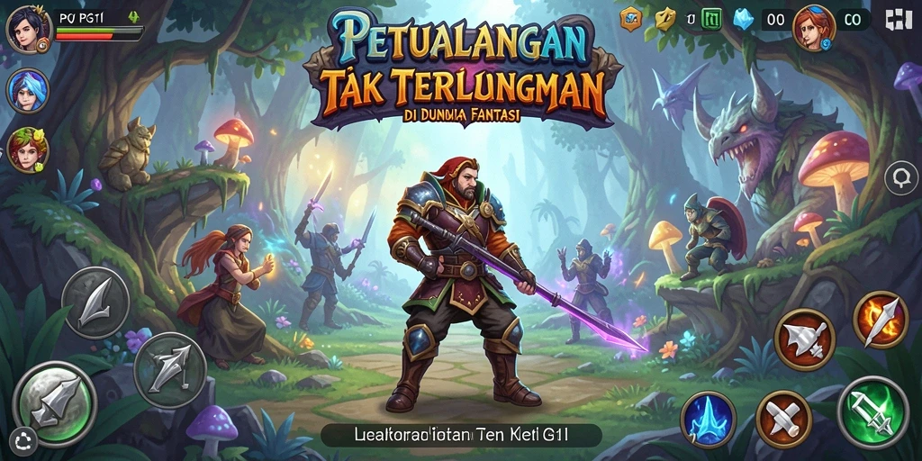 Tangkapan layar utama PG11 menampilkan aksi petualangan yang mendebarkan.