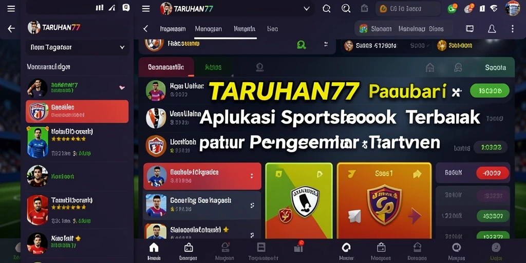 Tampilan gameplay TARUHAN77 yang menarik dan interaktif.