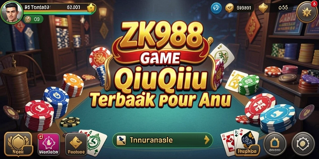 Tampilan menarik dari gameplay QiuQiu ZK988.